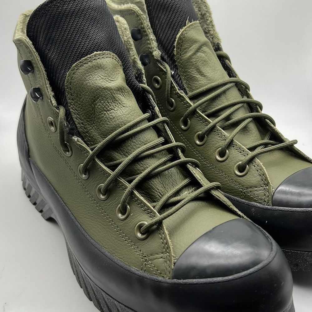 Converse Chuck Taylor All Star Lugged 2.0 Climate A01330C Men's Sz 10.5 Green NW - Picture 1 of 11